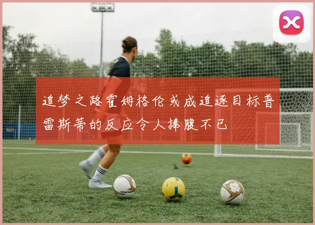 追梦之路霍姆格伦或成追逐目标普雷斯蒂的反应令人捧腹不已